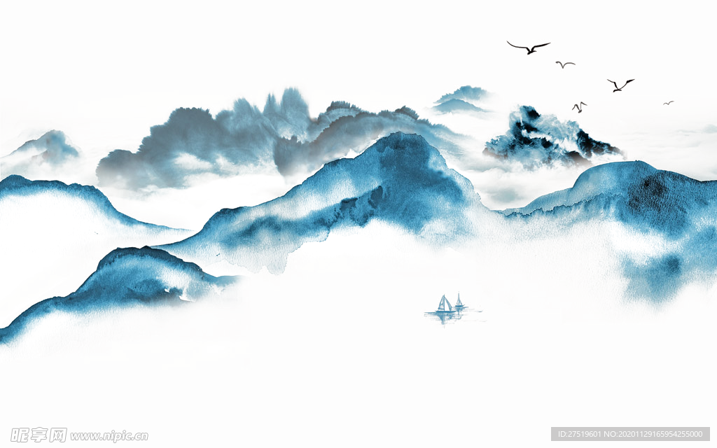 水墨山水