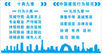 中建八局十典九章文化墙