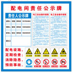 配电房责任公示牌