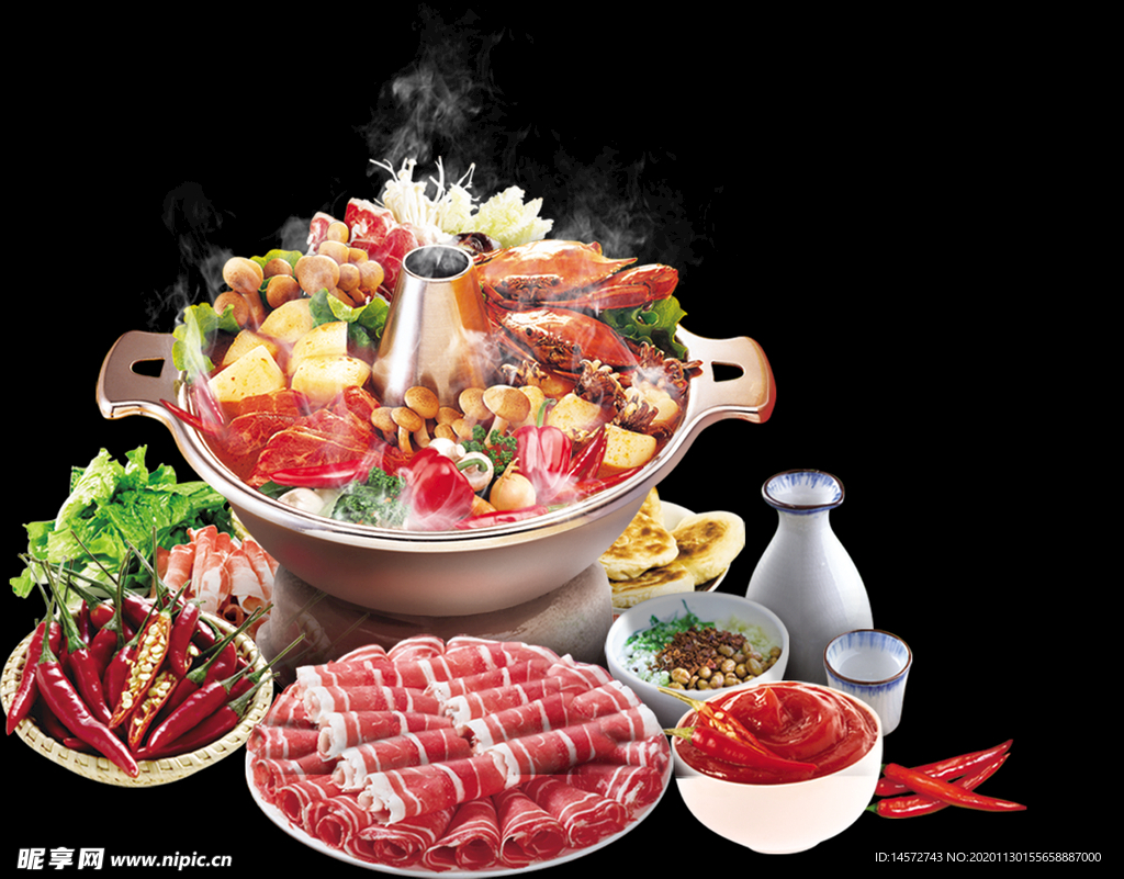 冬季火锅素材