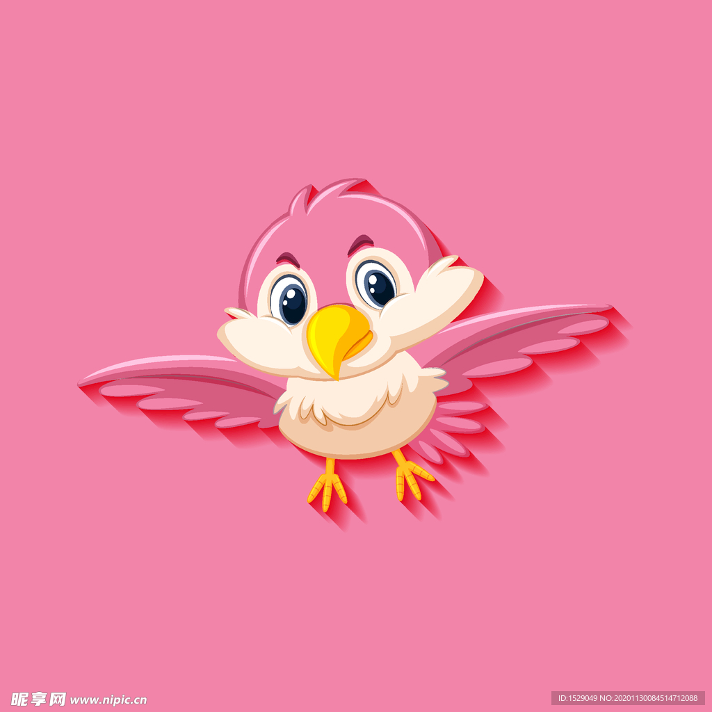 卡通小鸟