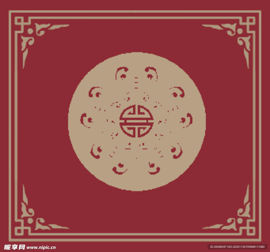 古典花纹