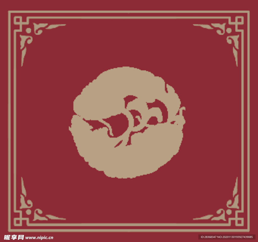 古典花纹