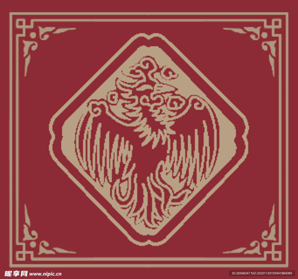 古典花纹