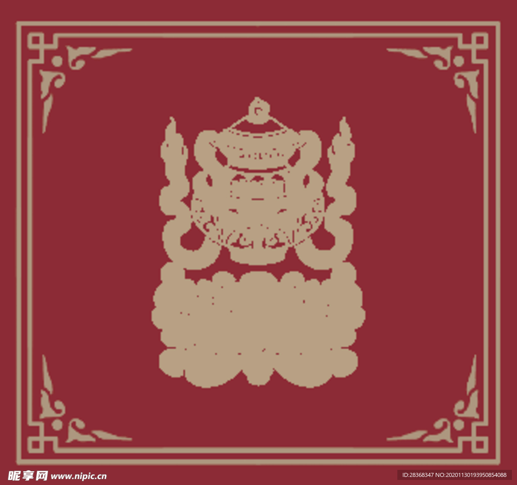 古典花纹