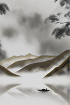 山水画