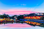 唯美水乡乡村风景图片