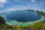 沿海渔村风景图片