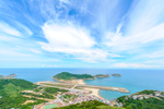 海岛小镇风景图片