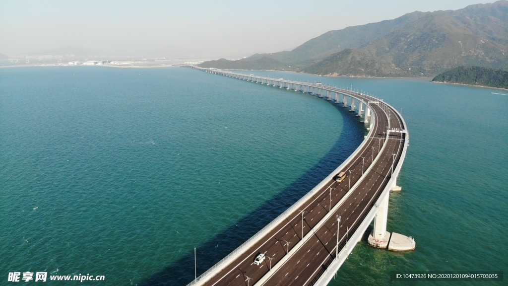 跨海大桥风景图片