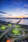 城市立交桥全景图片
