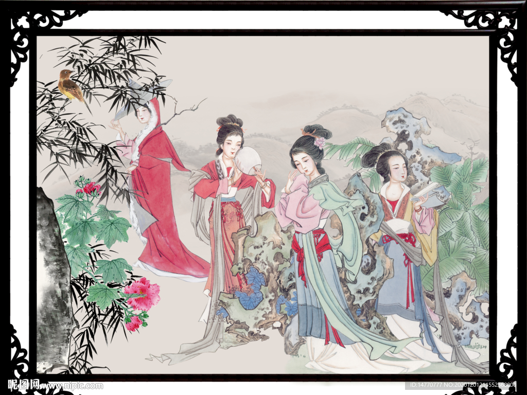 仕女图