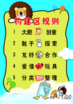 幼儿园展板