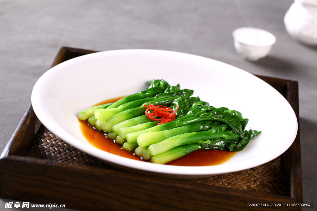 白灼鲜芥兰