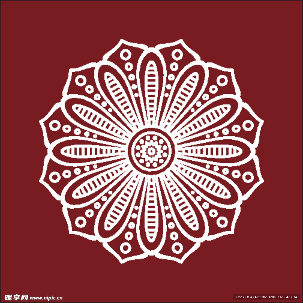 古典花纹