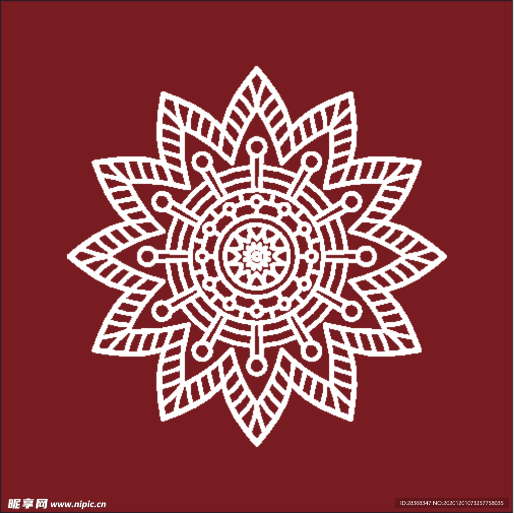 古典花纹