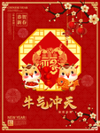 牛年海报