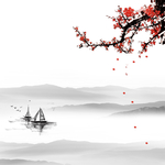 创意空白海报背景设计