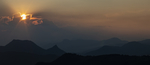 茶山日出