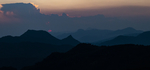 茶山日出