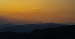 茶山日出