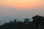 茶山日落