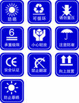 纸箱印刷标志b