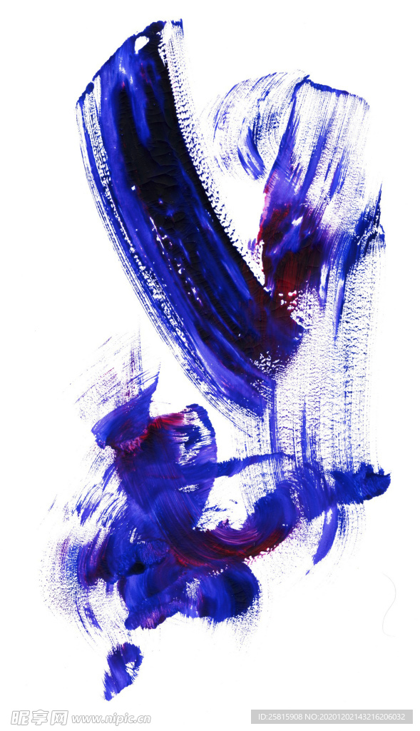 毛笔刷痕