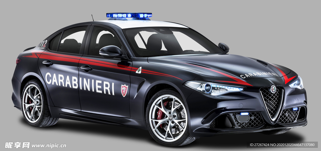 警车