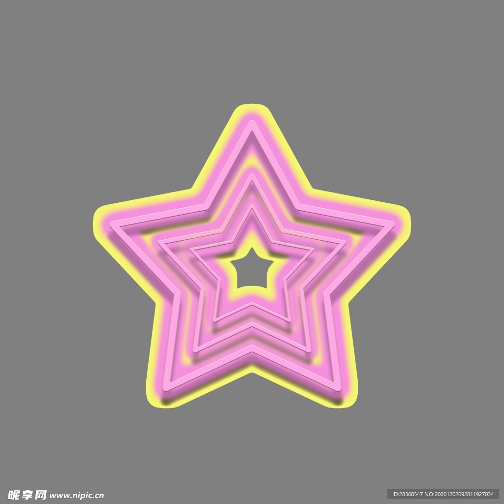 卡通星星