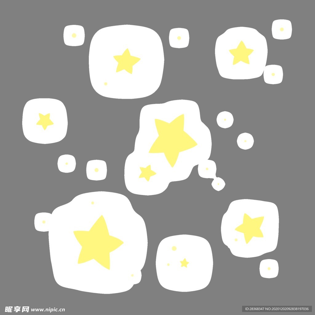 卡通星星