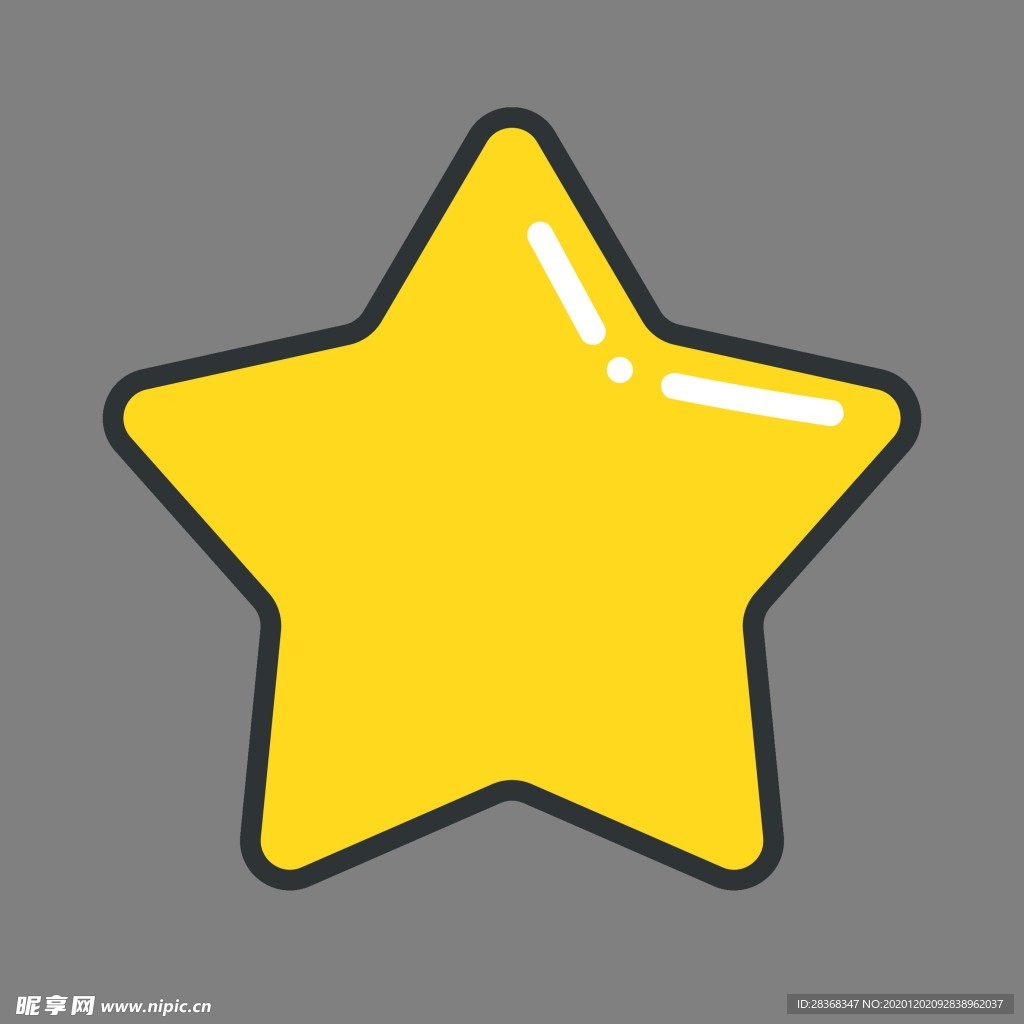 卡通星星