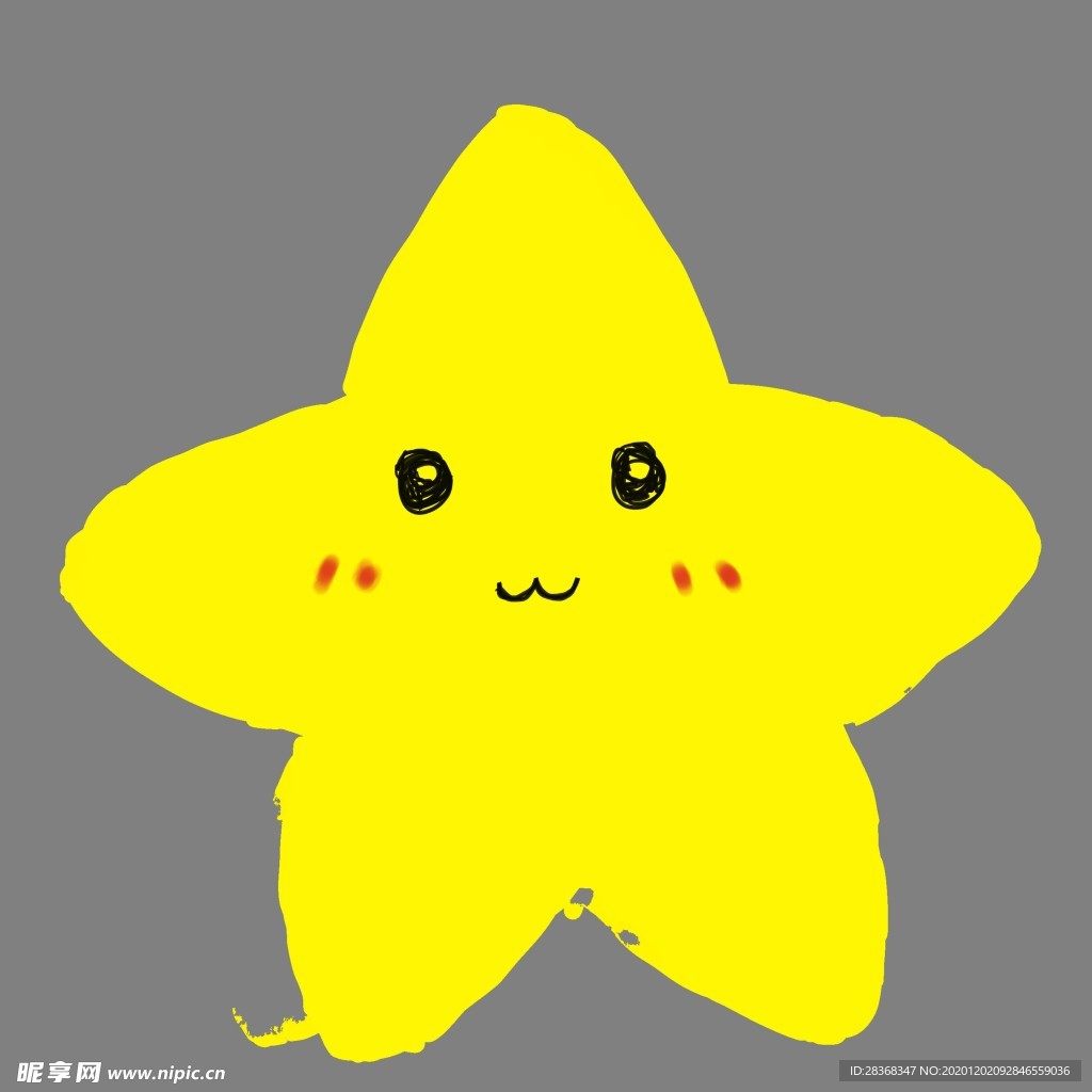 卡通星星