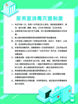 社区医务室制度牌