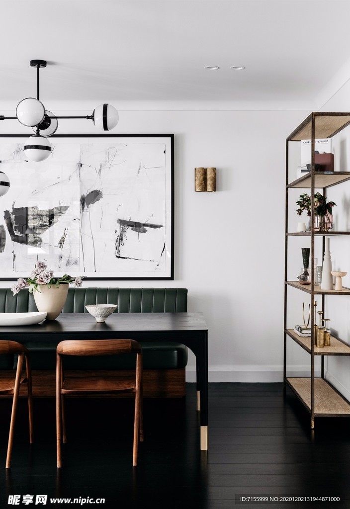 餐厅 墙纸 展示