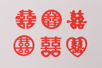 喜字雕刻