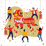 新年背景