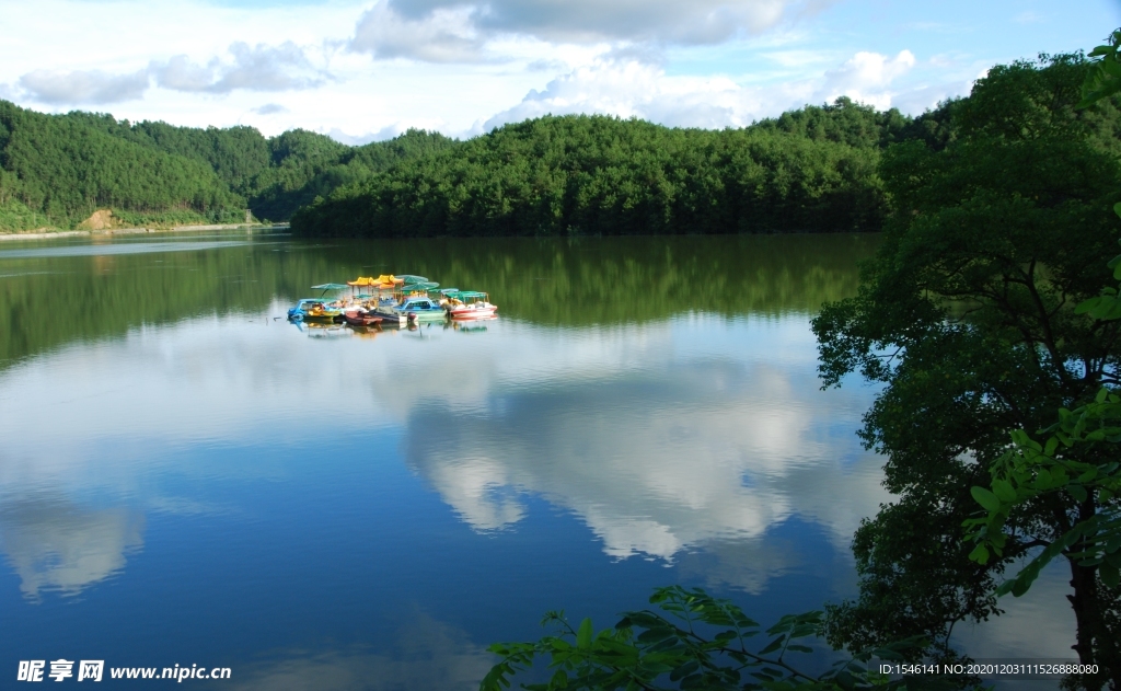 南沙湖风景