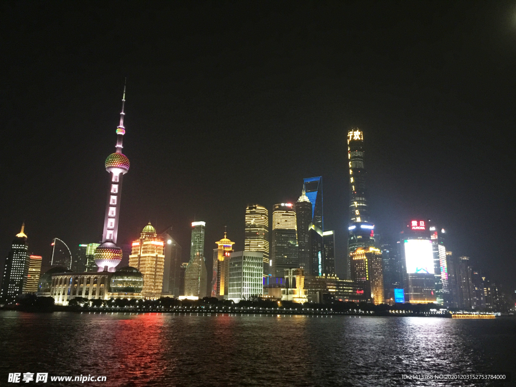 夜晚城市风景