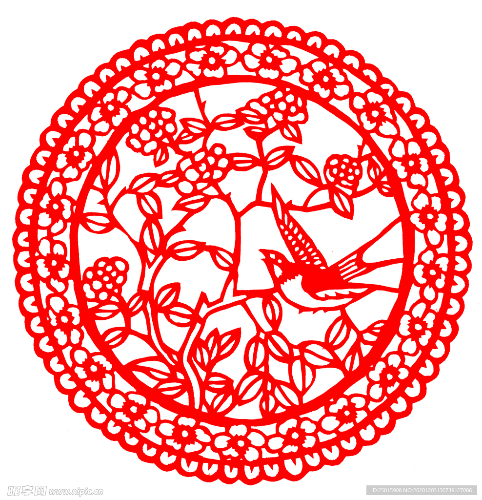 吉祥剪纸