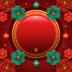 新年花高清素材图