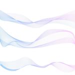 紫色渐变线条