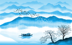 山水画