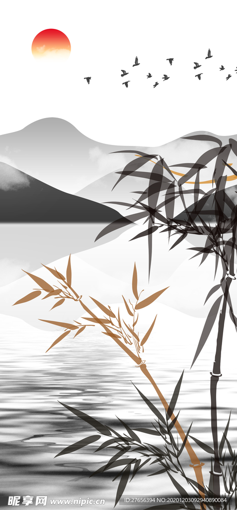 山水画