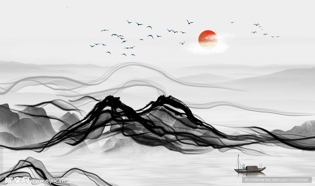 山水画