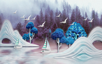 山水画