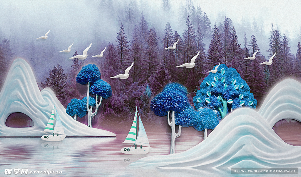 山水画