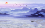 山水画