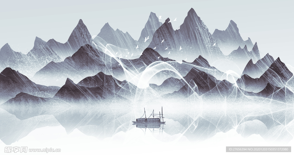 山水画