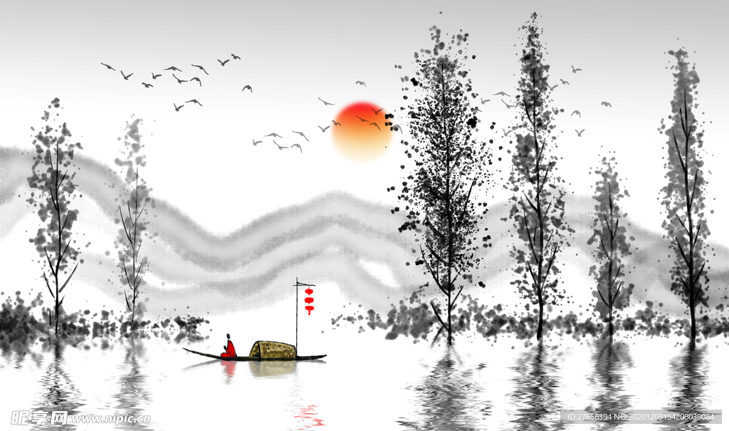山水画